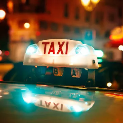 image taxi disponible